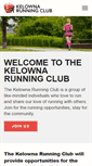 Mobile Screenshot of kelownarunningclub.com